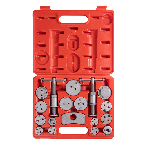 МАСТАК (102-00018C) Набор для утапливания поршней суппортов дисковых тормозов, 18 предметов