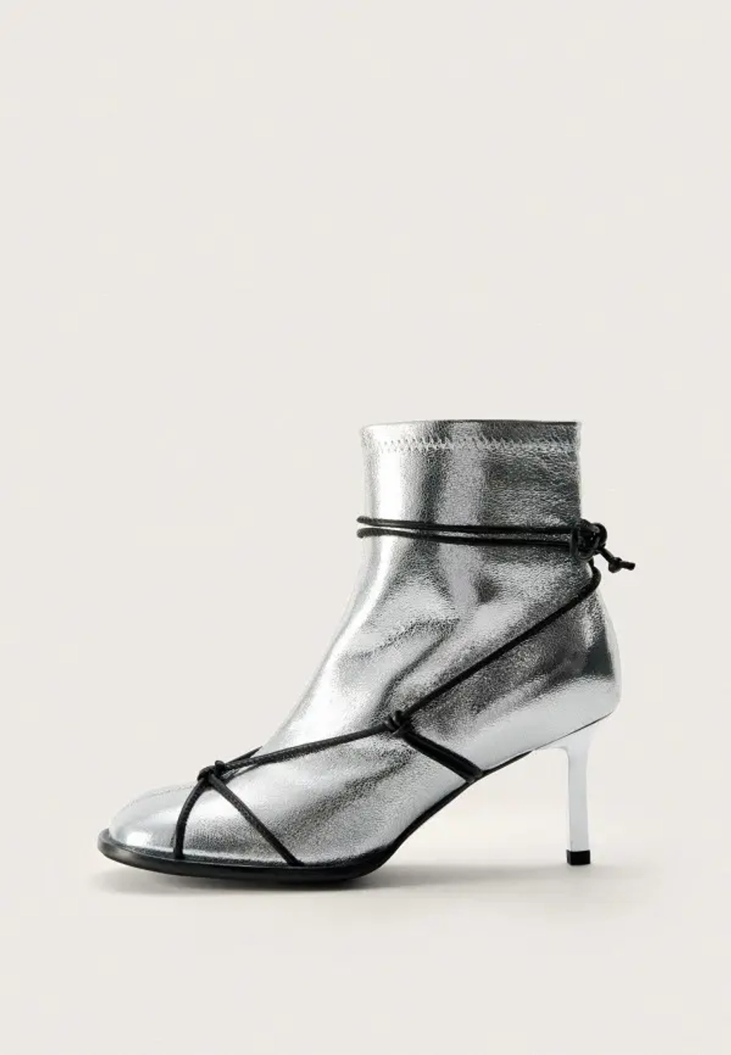 Ботильоны Grate x Choux, серебряные