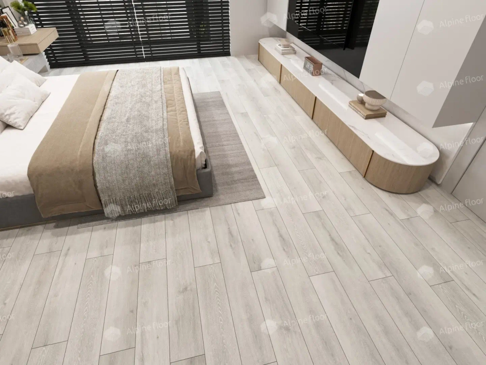 SPC ламинат Alpine Floor Ясень Серый