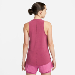 Женская теннисная майка Nike Dri-Fit One Luxe STD Tank Top Women - Berry