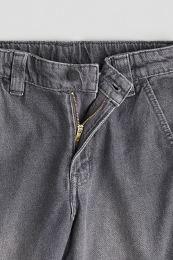 H&M Джинсы-карго, темно-серый