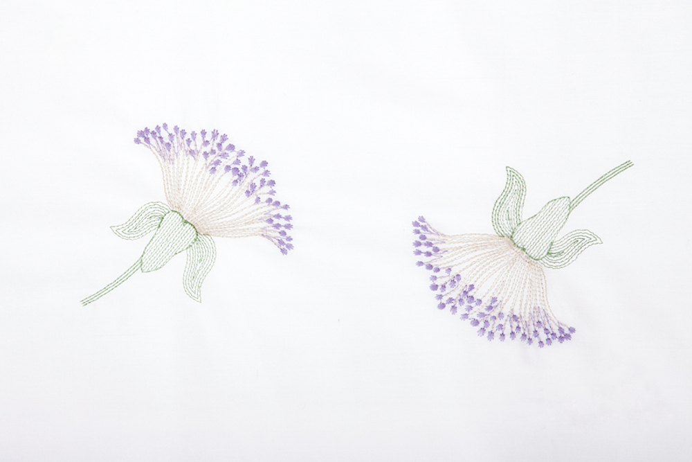 Постельное белье 2 спальное евро Bovi Gardenia белое Португалия