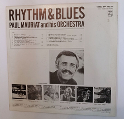 Винтажная виниловая пластинка LP Paul Mauriat Rhythm & Blues (Голландия 1969)