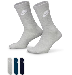 Теннисные носки Nike Sportswear Everyday Essential Crew 3P - multicolor