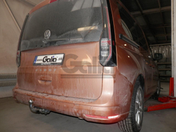 Фаркоп оцинкованный Galia V090C для Volkswagen Caddy 2020-(паспорт и сертификат в комплекте)(без электрики)
