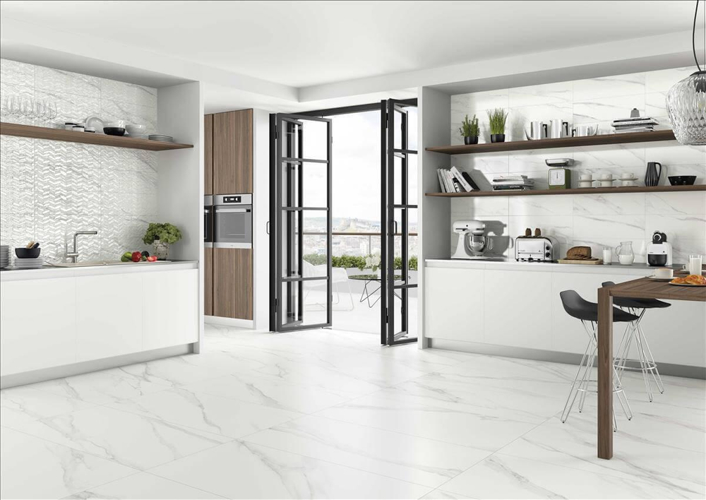 STN Ceramica Duomo Mn Blanco Matt Rect. 33.3x90