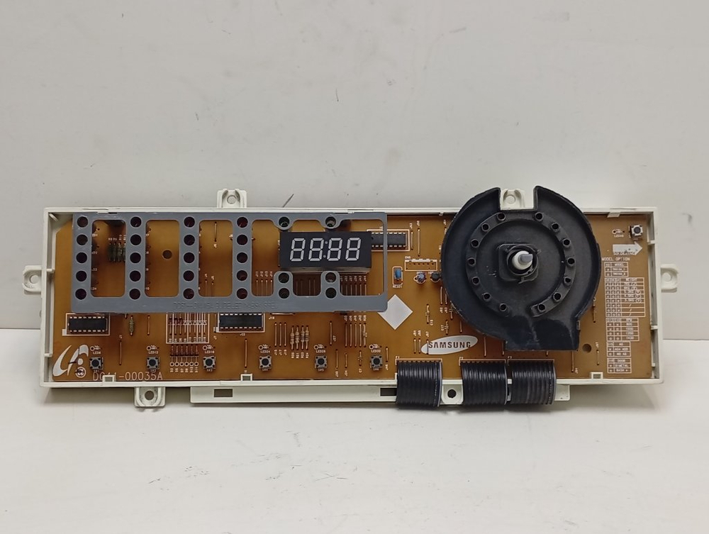 WF6458S7W кт65 Модуль индикации для стиральной машины Samsung MFS-C2F08AB б/у