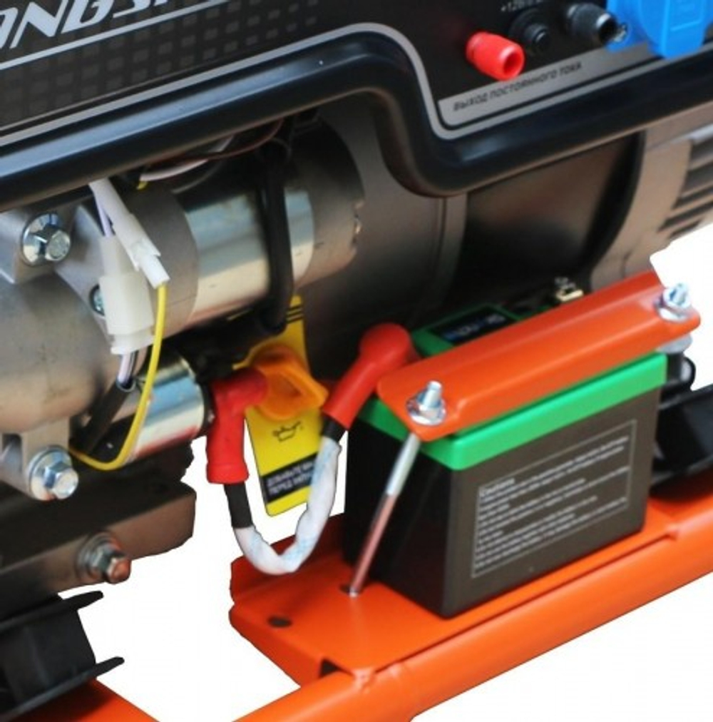 Генератор бензиновый ZONGSHEN PB  5000 E 1T90DF503