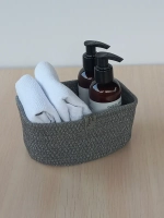 Органайзер для косметики плетеный