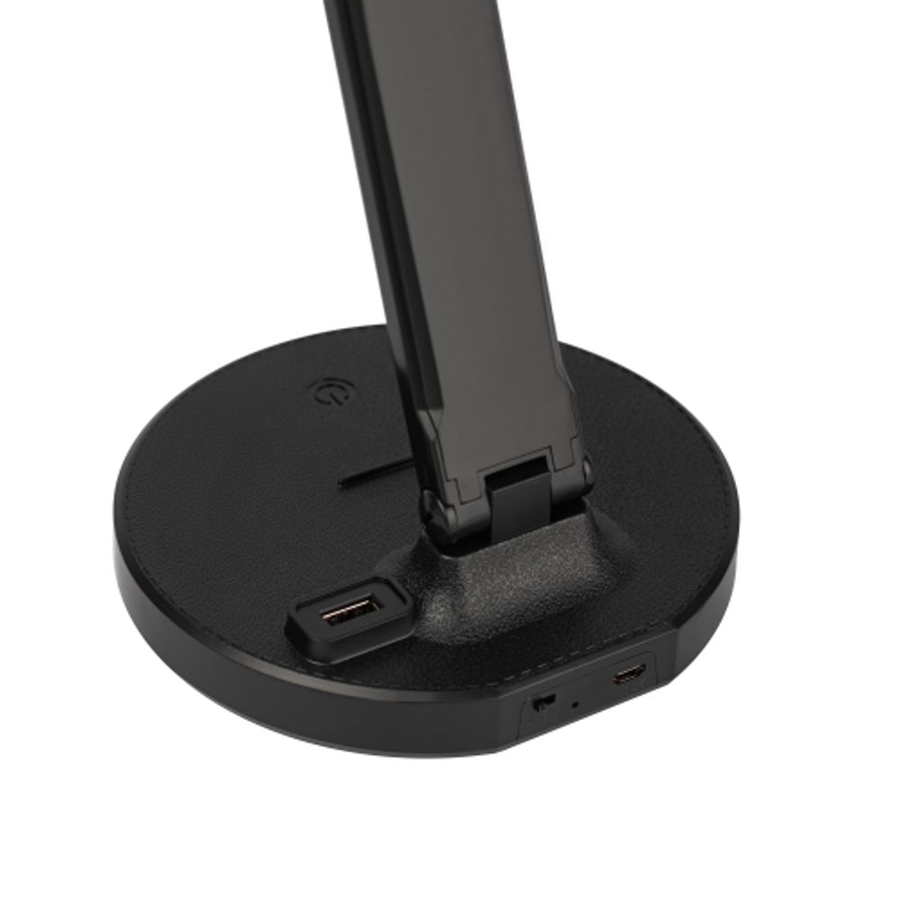 Настольный светильник ЭРА NLED-511-6W-BK светодиодный аккумуляторный черный | Светодиодные настольные лампы