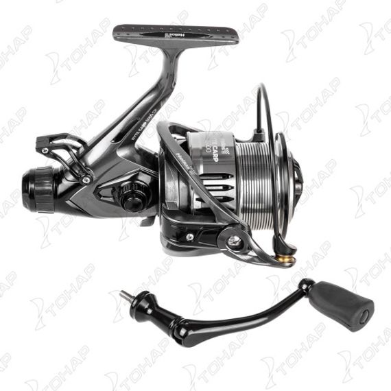 Катушка Byte carp 6000 CP 4+1 подшип + зап шпуля (HS-BC-6000-S) Helios