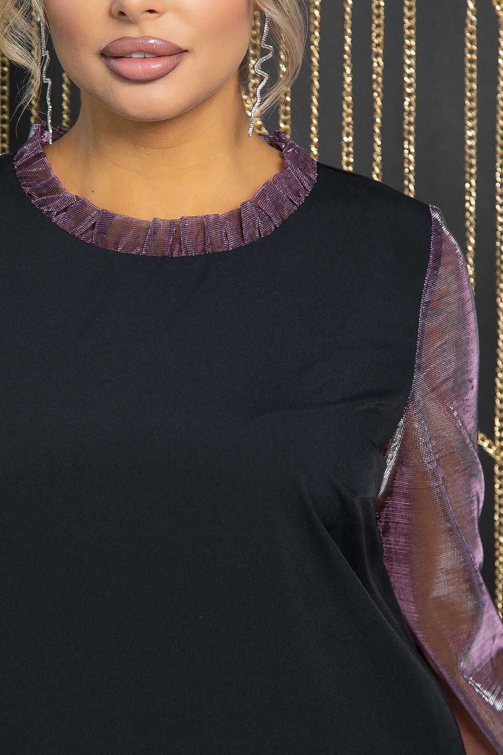 Платье Митчел (черное) П11777 LT Collection