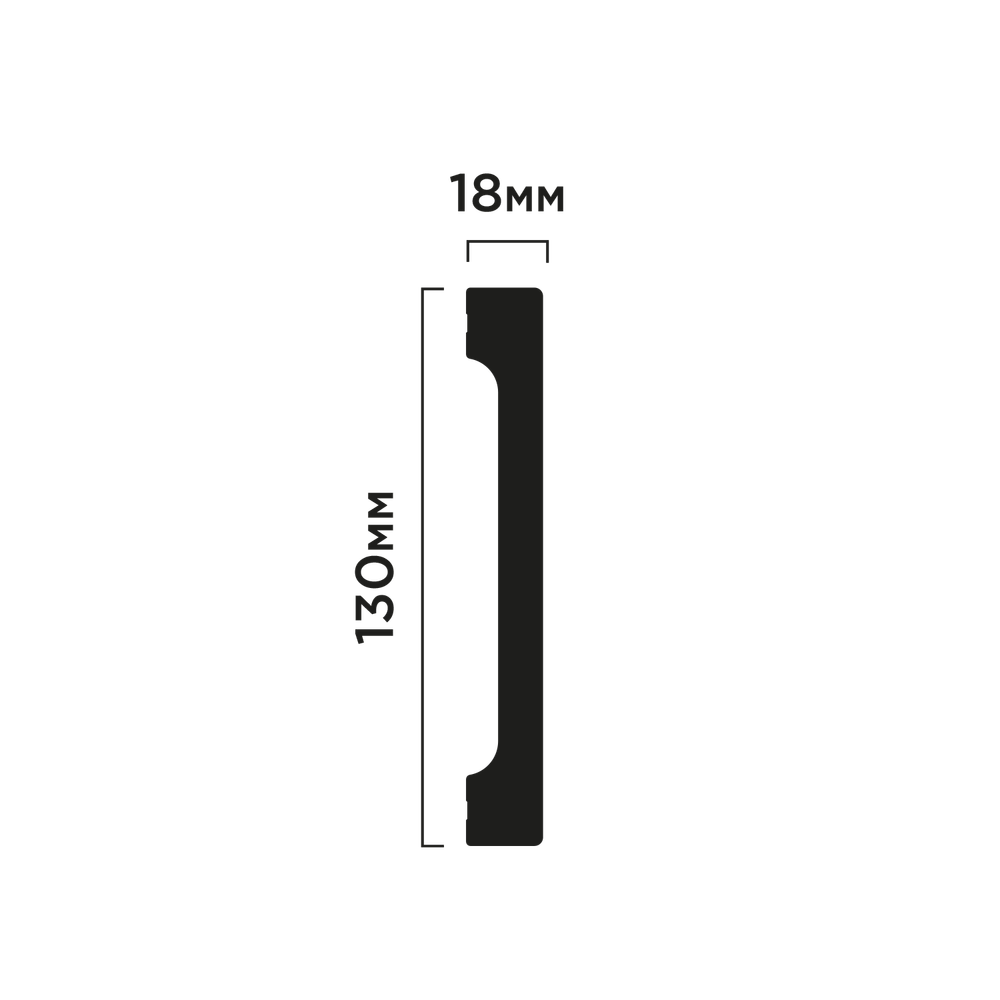 Плинтус B130V1