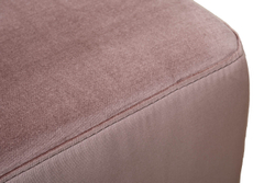 Пуф прямоугольный бархатный 40x38x60см Garda Decor Stella сиреневый