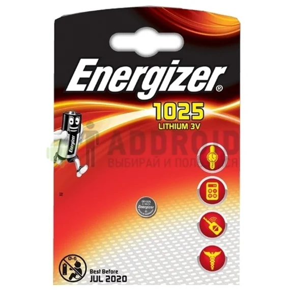 Батарейка Energizer CR1025 BL1