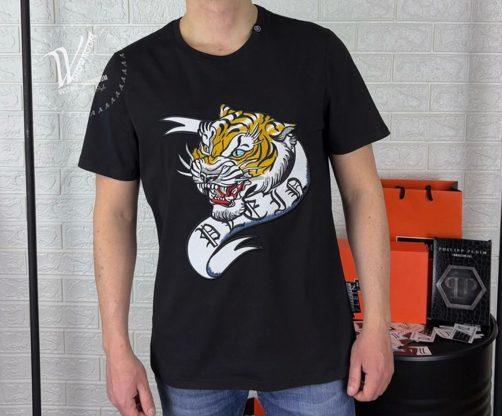 Футболка Philipp Plein Tiger Neck