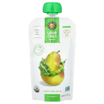 Love Child Organics, Nature's Path, органическое пюре для детей, для детей от 6 месяцев, груши, кудрявая капуста и горох, 113 г (4 унции)