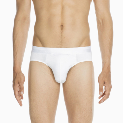 Мужские трусы брифы белые HOM HO1 Mini Briefs HO1 359521_400003