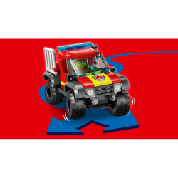 LEGO City — Пожарная машина 4x4 — Спасательная миссия 60393