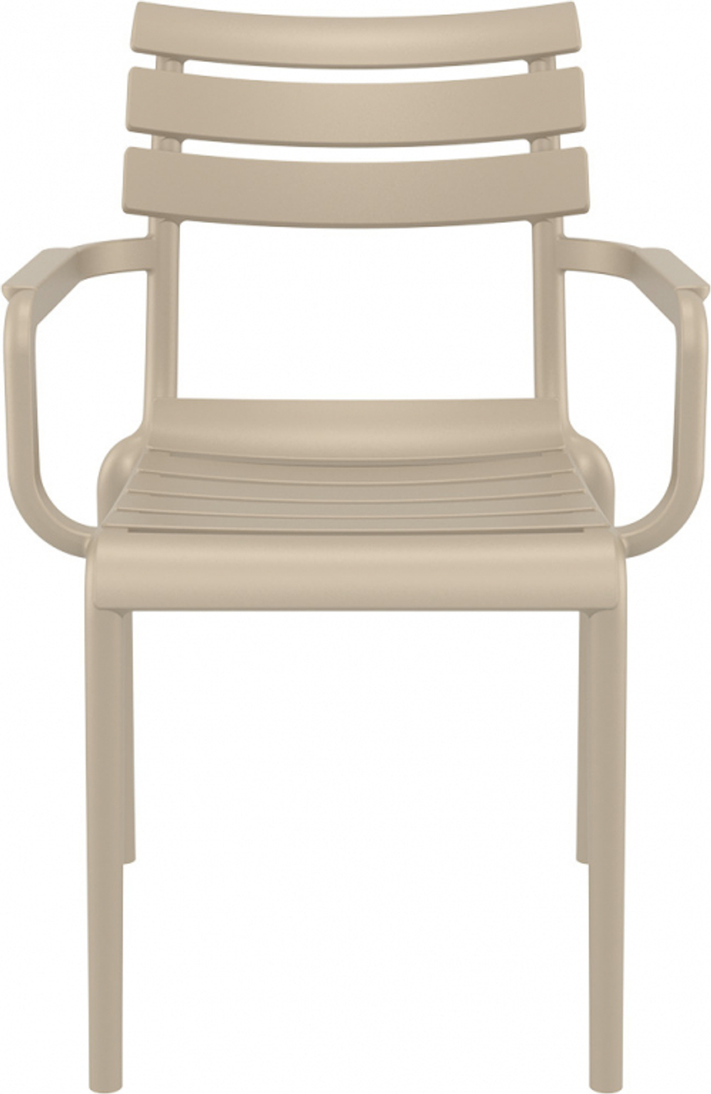 Кресло пластиковое Siesta Contract Paris, бежевый