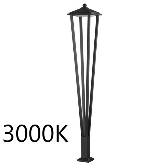 Уличный светодиодный светильник Odeon Light Nature Bearitz 6655/12GA3