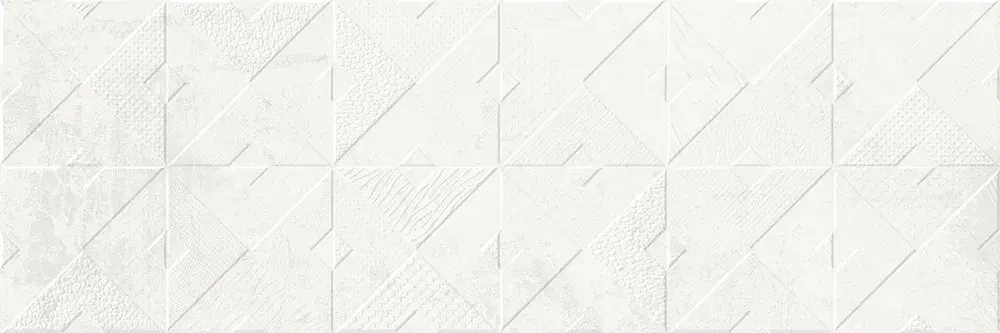 Настенная плитка ALMA Ceramica TWA11MAS027 Mars 60x20 белая матовая под геометрию