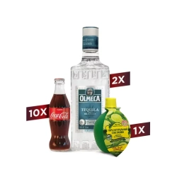 Black Tears Spiced 0,7 л. + 4 Coca Cola 0,45 л.