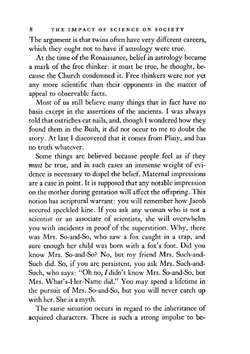 The Impact of Science on Society | B. Russell