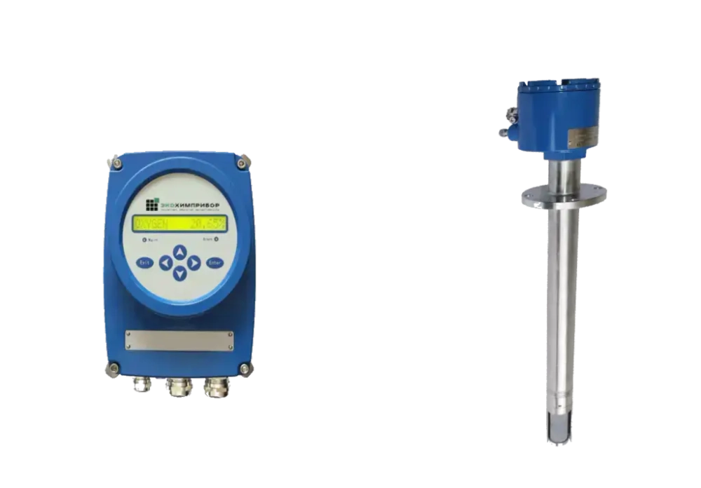 ЭкоОкси-3000 анализатор кислорода (O2) в дымовых газах стационарный