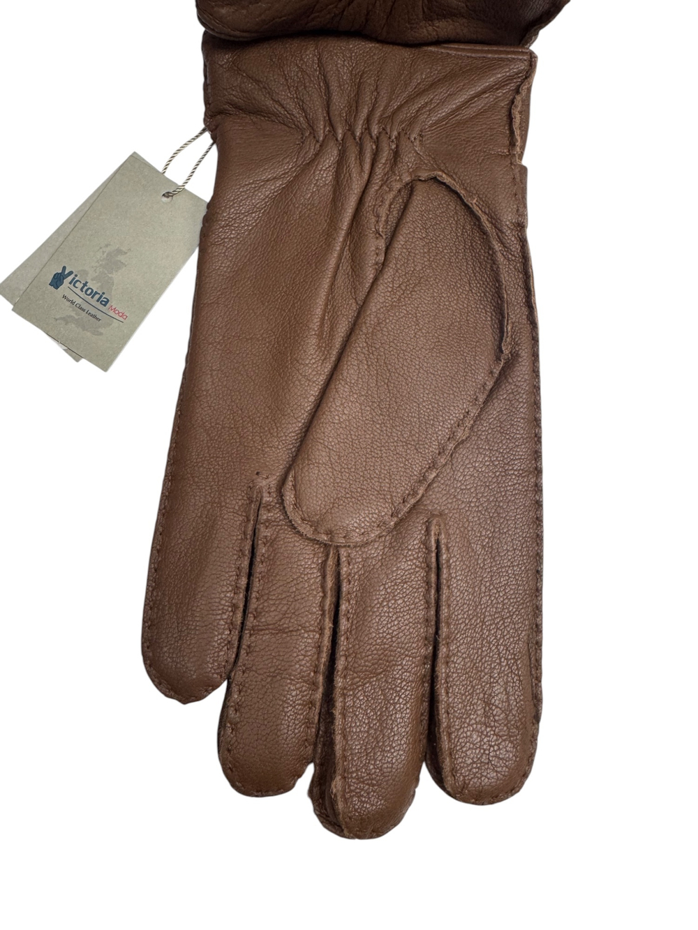 Перчатки. Мужские. Материал верха: Кожа оленя. Подклад: Трикотаж-шерсть. 5 шт в упаковке.