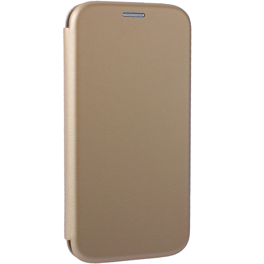 Чехол-книжка кожаный Fashion Case Slim-Fit для Honor 20 Pro (6.26&quot;) Gold Золотой