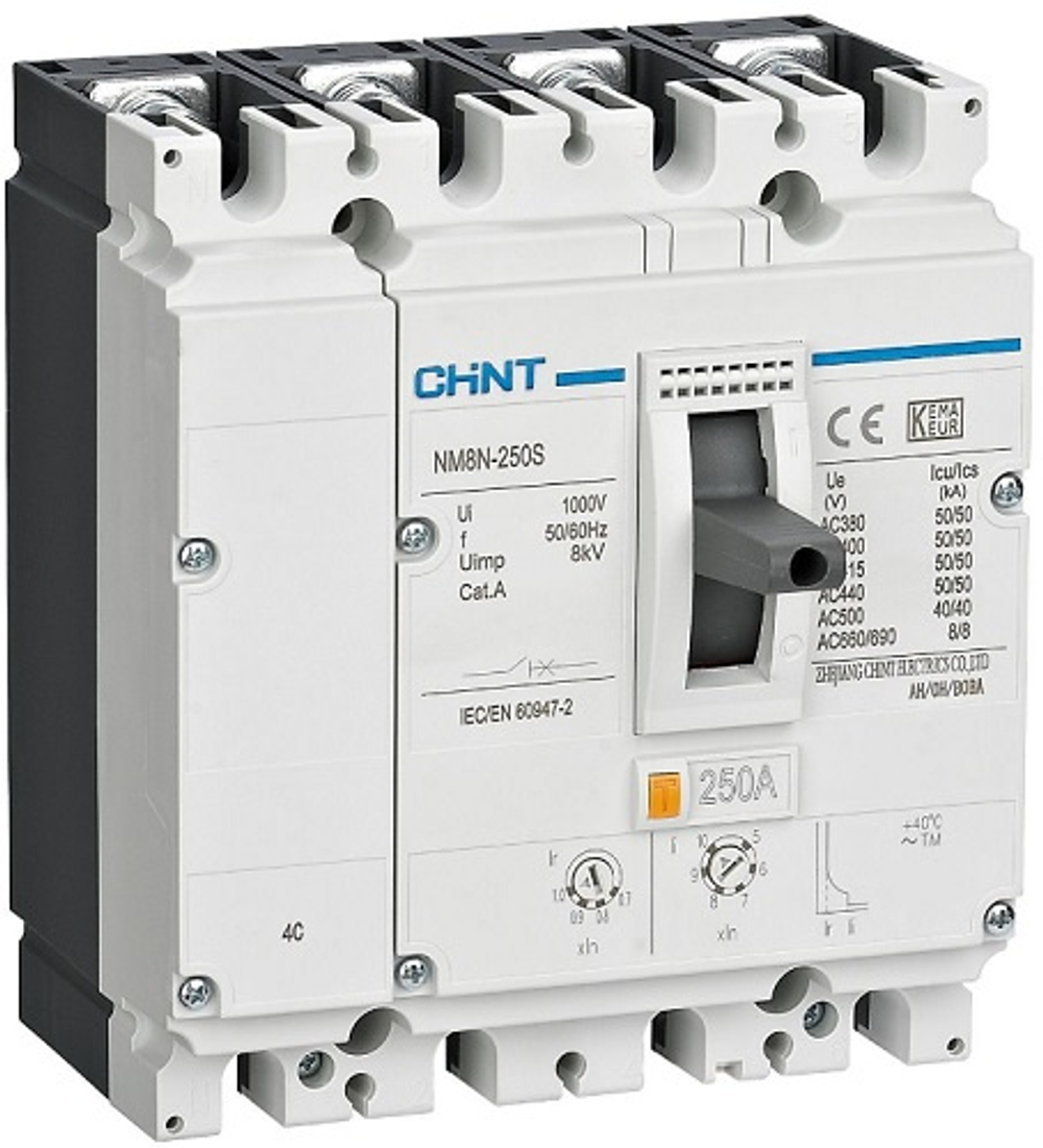 Автоматический выключатель в литом корпусе CHINT 271304