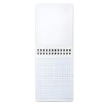 Блокнот МАЛЫЙ ФОРМАТ А6 108х145 мм, 40 л., гребень, картон, клетка, BRAUBERG KIDS, "Панды", 114393