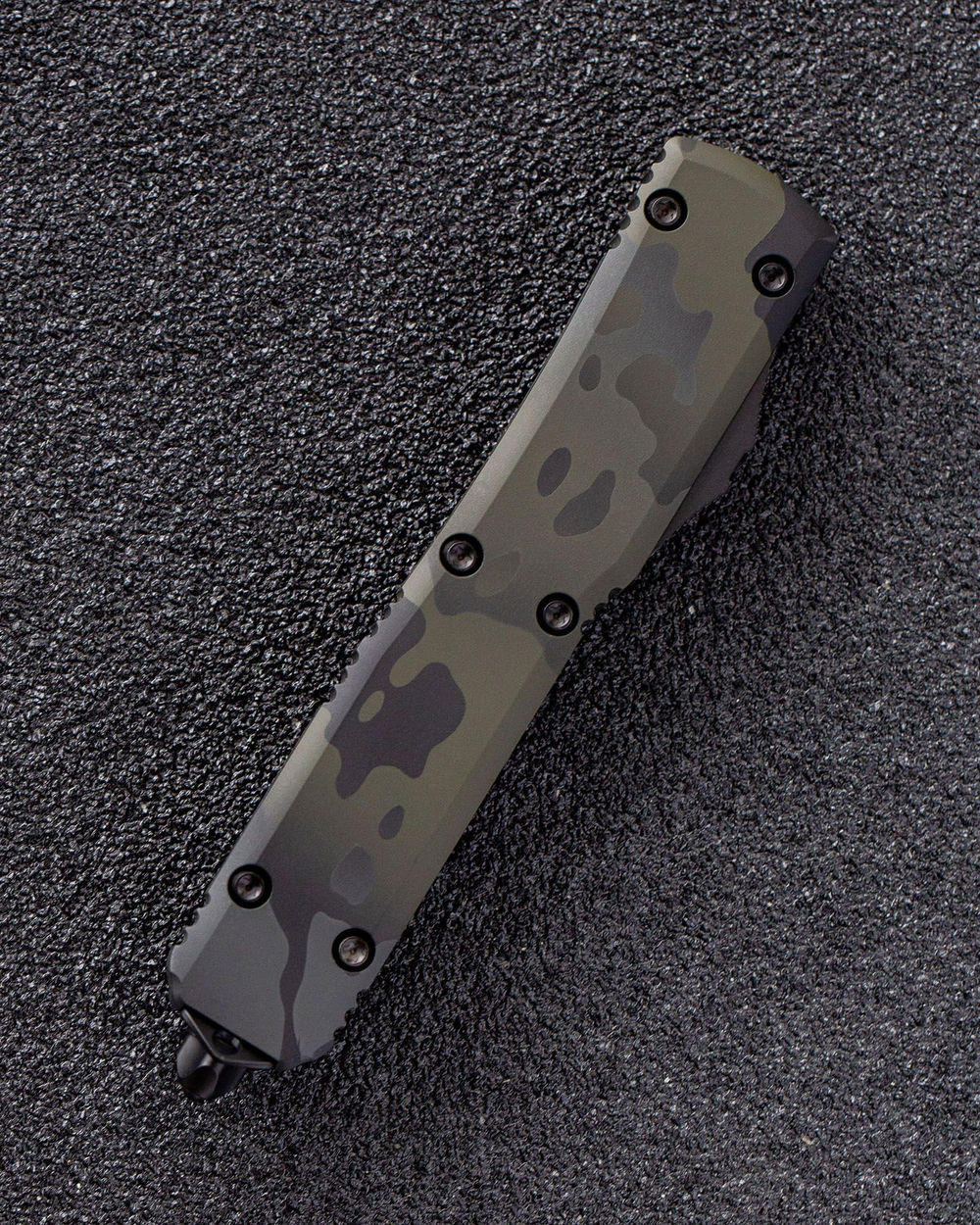 Автоматический складной нож SteelBro Ultratech S/E Standart Black CAMO VG-10 121-1BСS (черный-камуфляж)