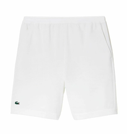 Мужские теннисные шорты Lacoste Sweatsuit Ultra-Dry Regular Fit Tennis Shorts - белый