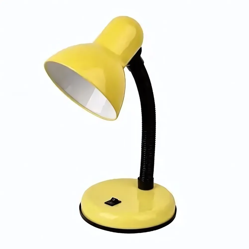 Светильник настольный Е27 LEEK TL-203 YELLOW желтый пакет (32)