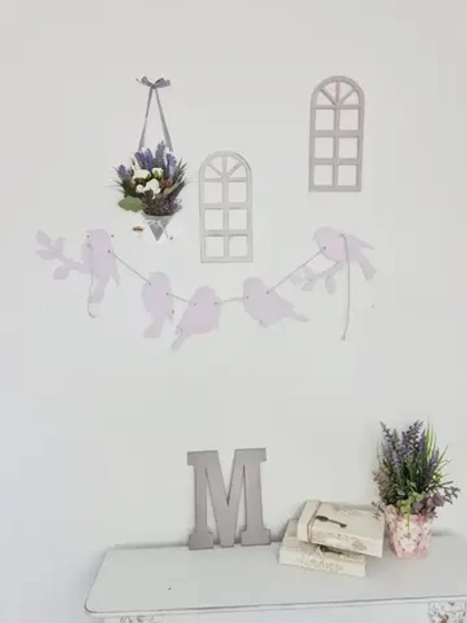 Настенный декор "Птички"