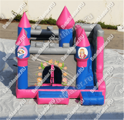 Коммерческий надувной батут "Маленькие принцессы"