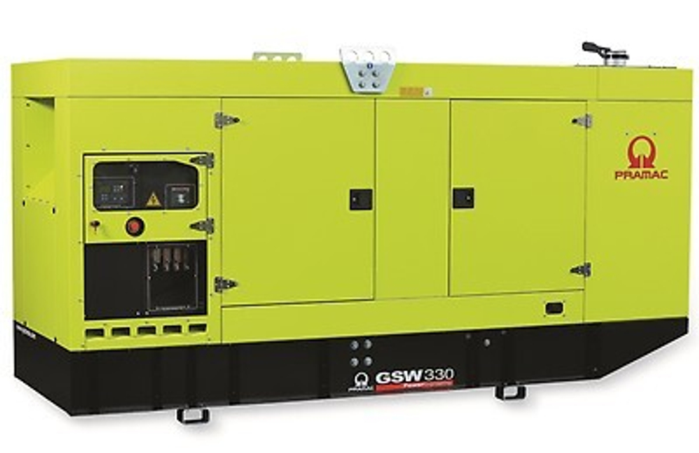 Дизельный генератор Pramac GSW 460 I в кожухе — Фото №1 