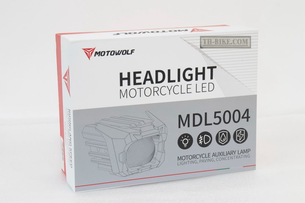 LED Aux Fog light kit MOTOWOLF MDL 5004