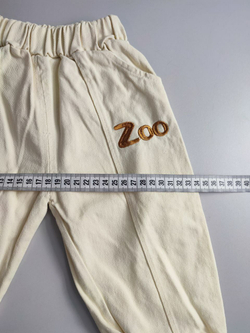 Штаны хлопковые повседневные на 1-2 года