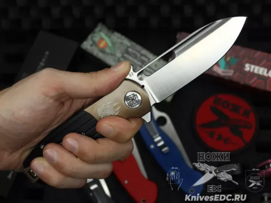 Складной нож Reptilian Буян-01 сталь D2, рукоять G10