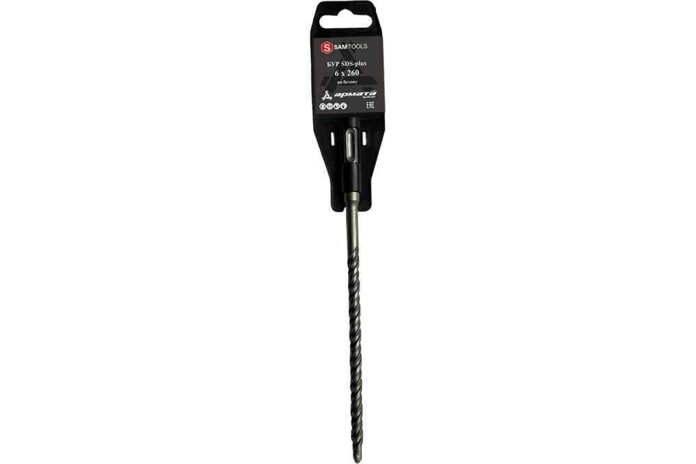 Бур по бетону SDS-plus 6х260 АРМАТА