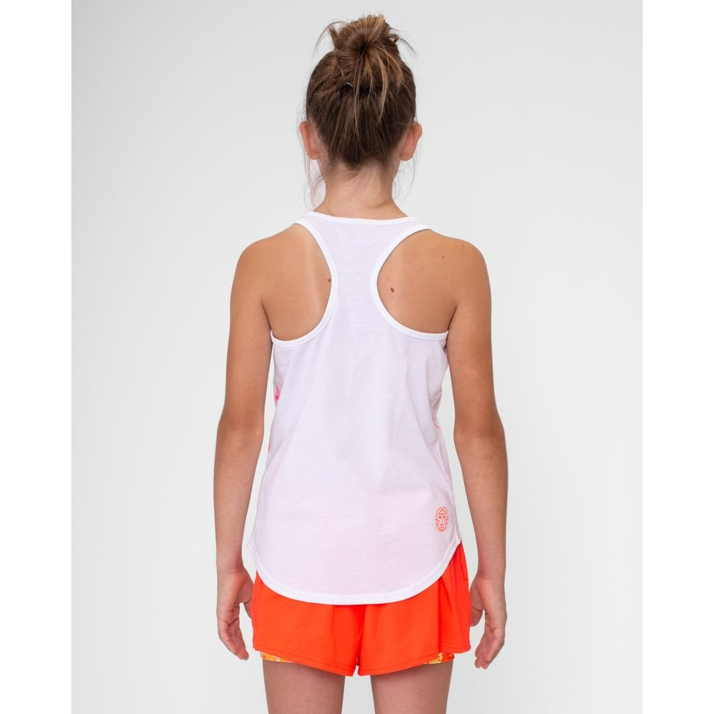Одежда для тенниса Девочки, Майка BIDI BADU WILD ARTS CHILL .