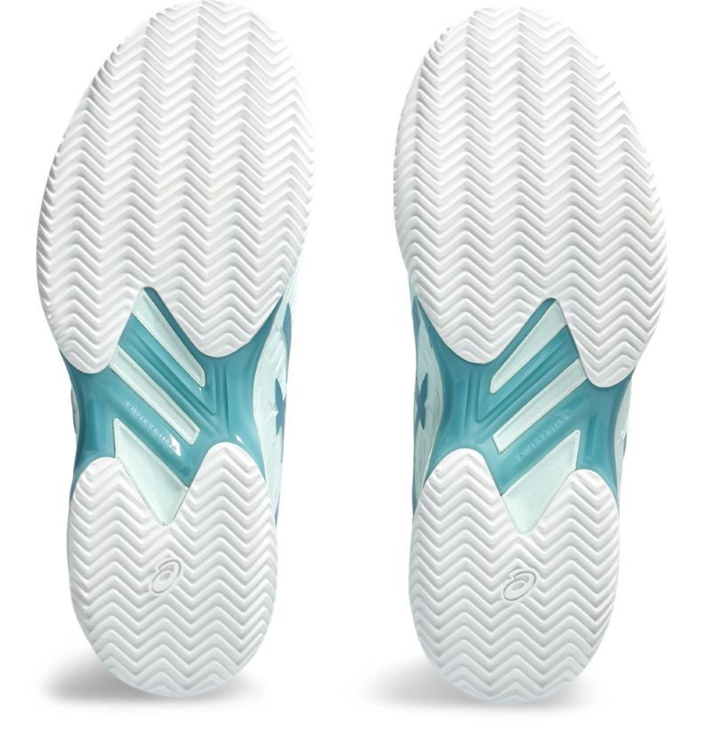 Женские теннисные кроссовки Asics Solution Speed FF 2 Clay - soothing sea/gris blue
