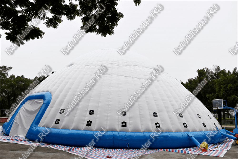 Надувной шатер "Айсберг" 20*20*7 м, ПВХ 0.6 мм