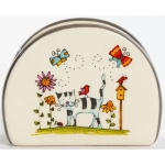 Салфетница 100мм Полосатый Кот