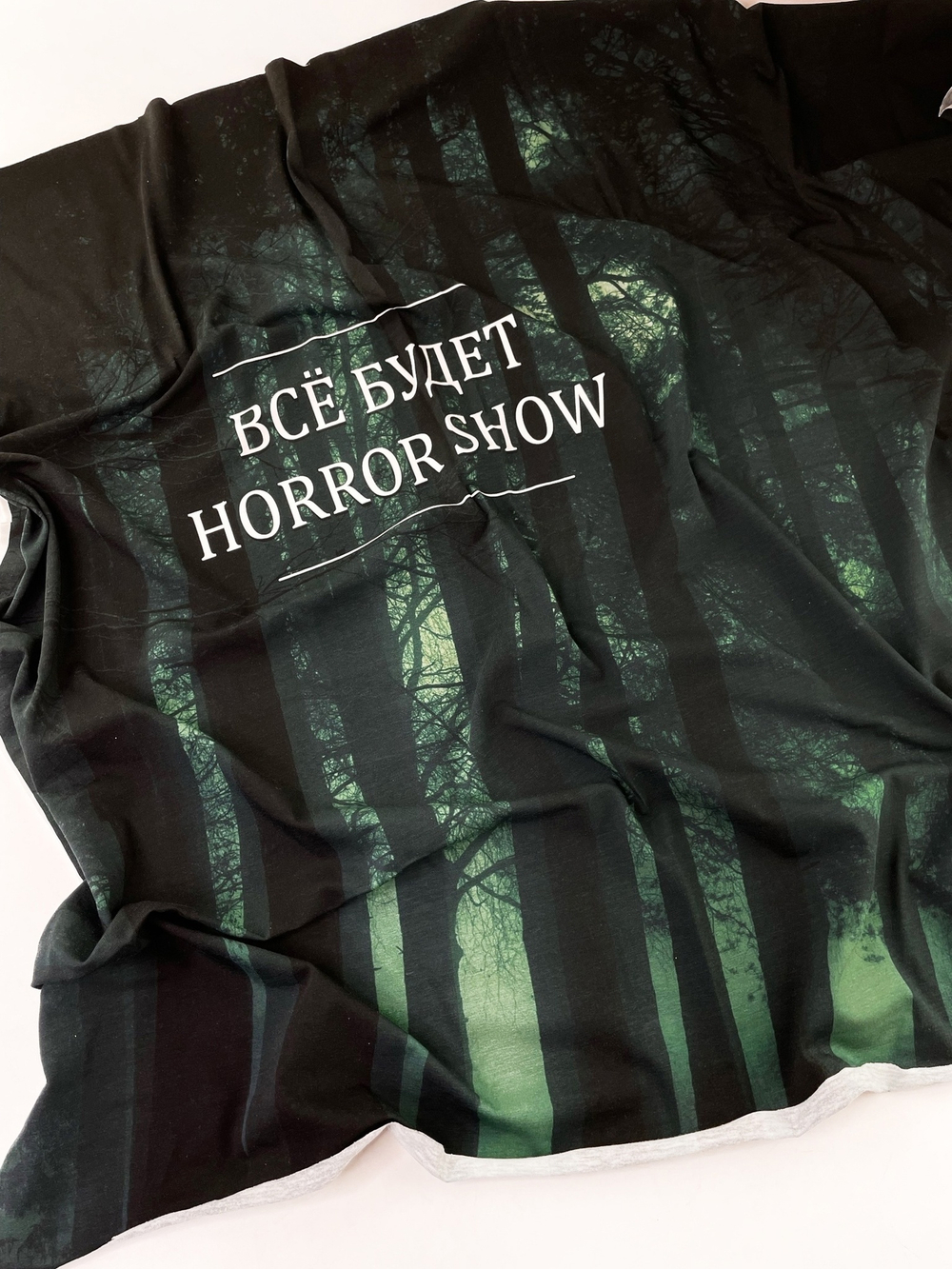 ВСЕ БУДЕТ HORROR SHOW - Кулирка с лайкрой, компакт пенье (ДЖ55 Маша) (к1 следы от трубки)