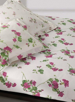 Элитное постельное белье Gerani 3 розовое от Mirabello