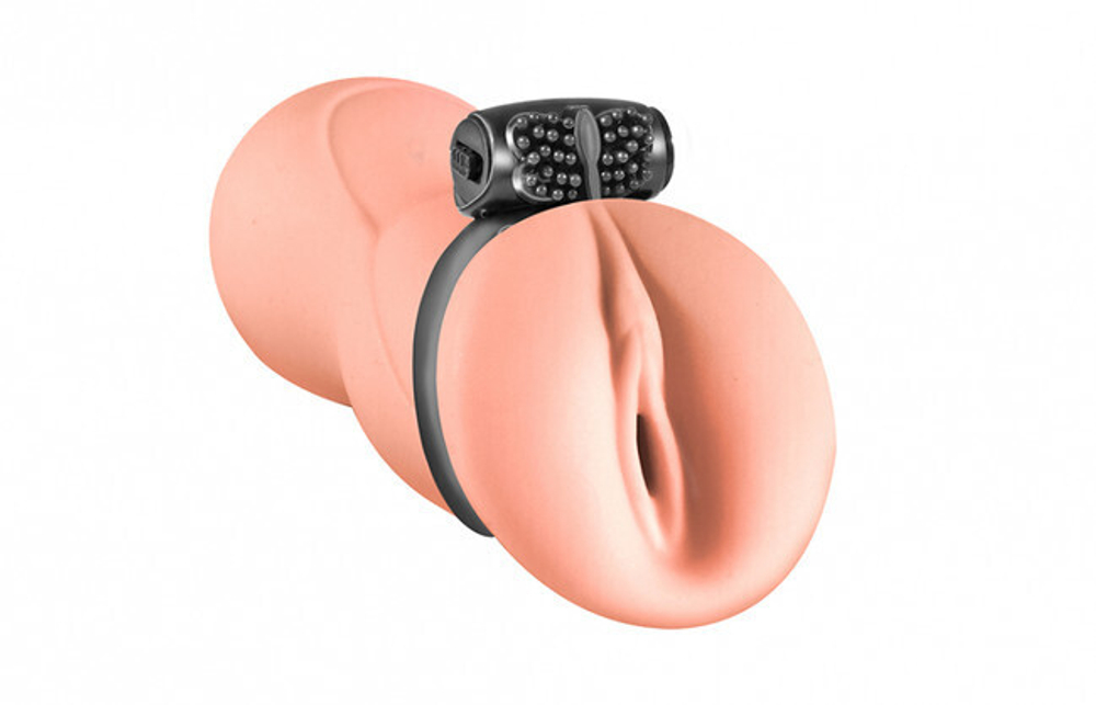 Закрытый мастурбатор Satisfaction Magazine Nurse с вибрацией (Цвет: телесный)